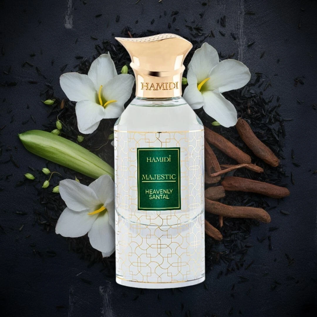 MAJESTIC HEAVENLY SANTAL EDP Spray 85ML (2.8 OZ) By Hamidi | A Delicate Floral W