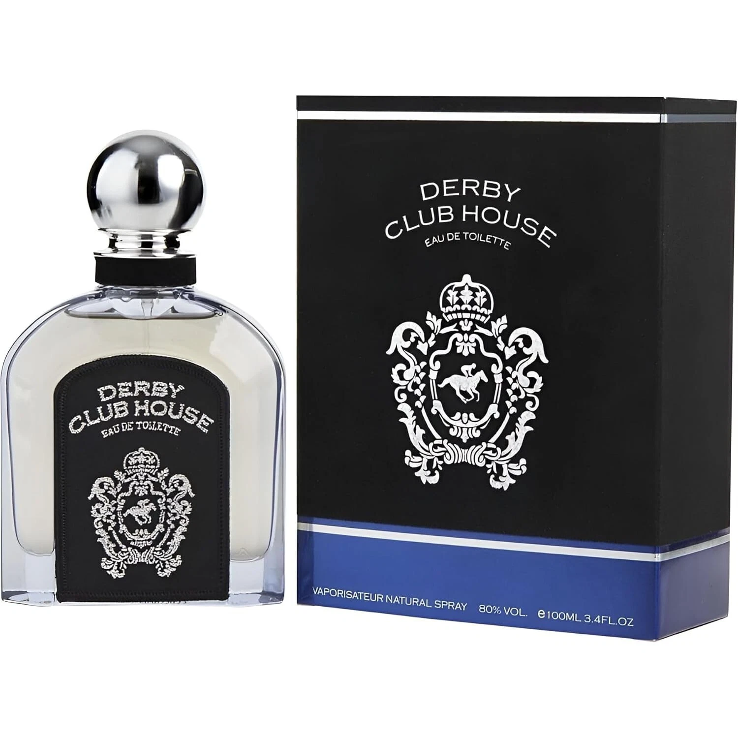 Armaf Derby Club House for Men Eau de Toilette Spray, 3.4 Ounce