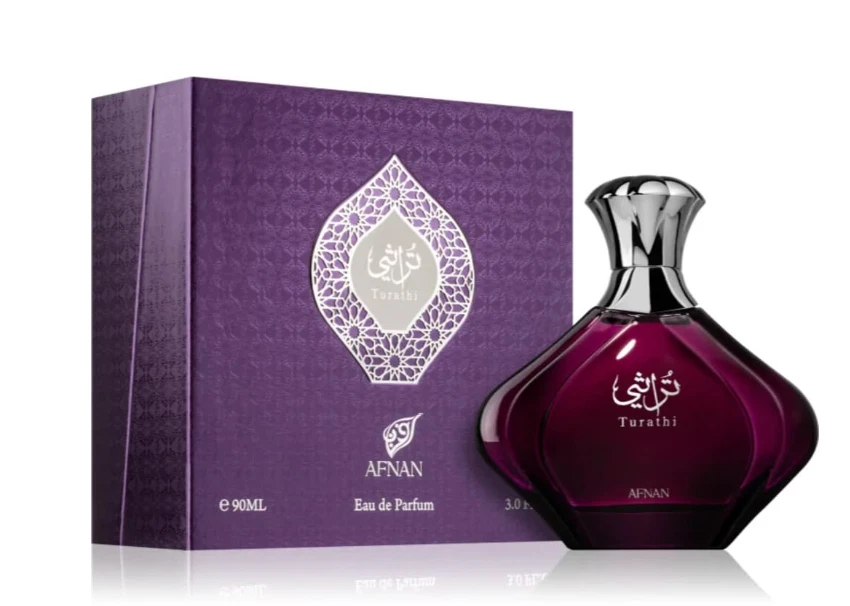 Afnan Turathi Purple Eau de Parfum Spray for Women 3 Oz - New Sealed Box