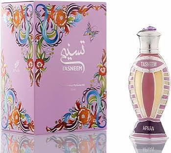 Tasneem Concentrated Oil Perfume by Afnan - 20ml -Women's Fragrances