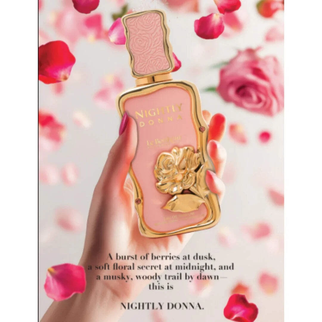 LE BONHEUR NIGHTLY DONNA EDP FOR WOMEN 100ML An Exquisite Floral Fruity .