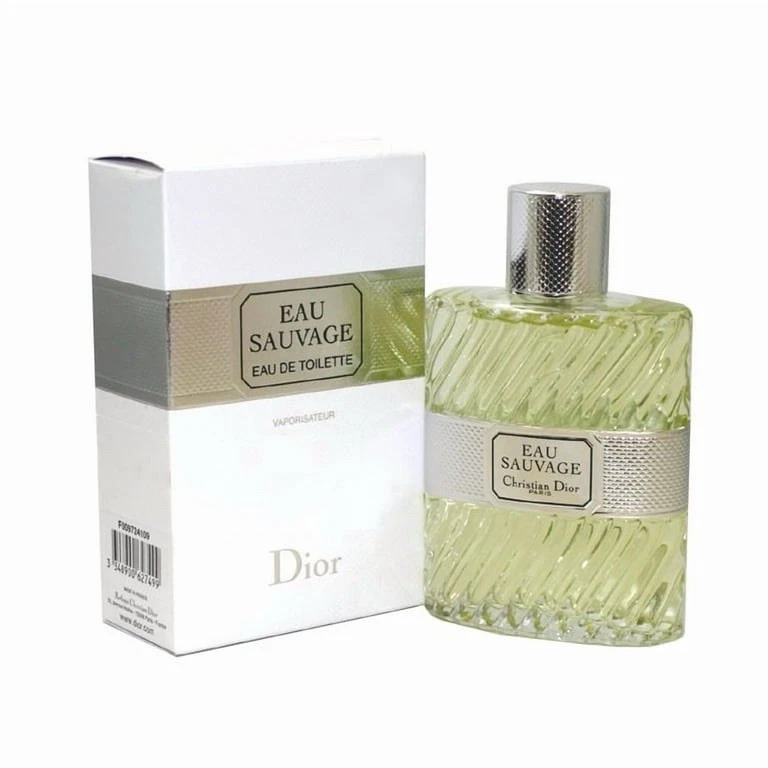 Eau Sauvage by Christian Dior Box for Men 3.4 Oz Eau De Parfum Spray