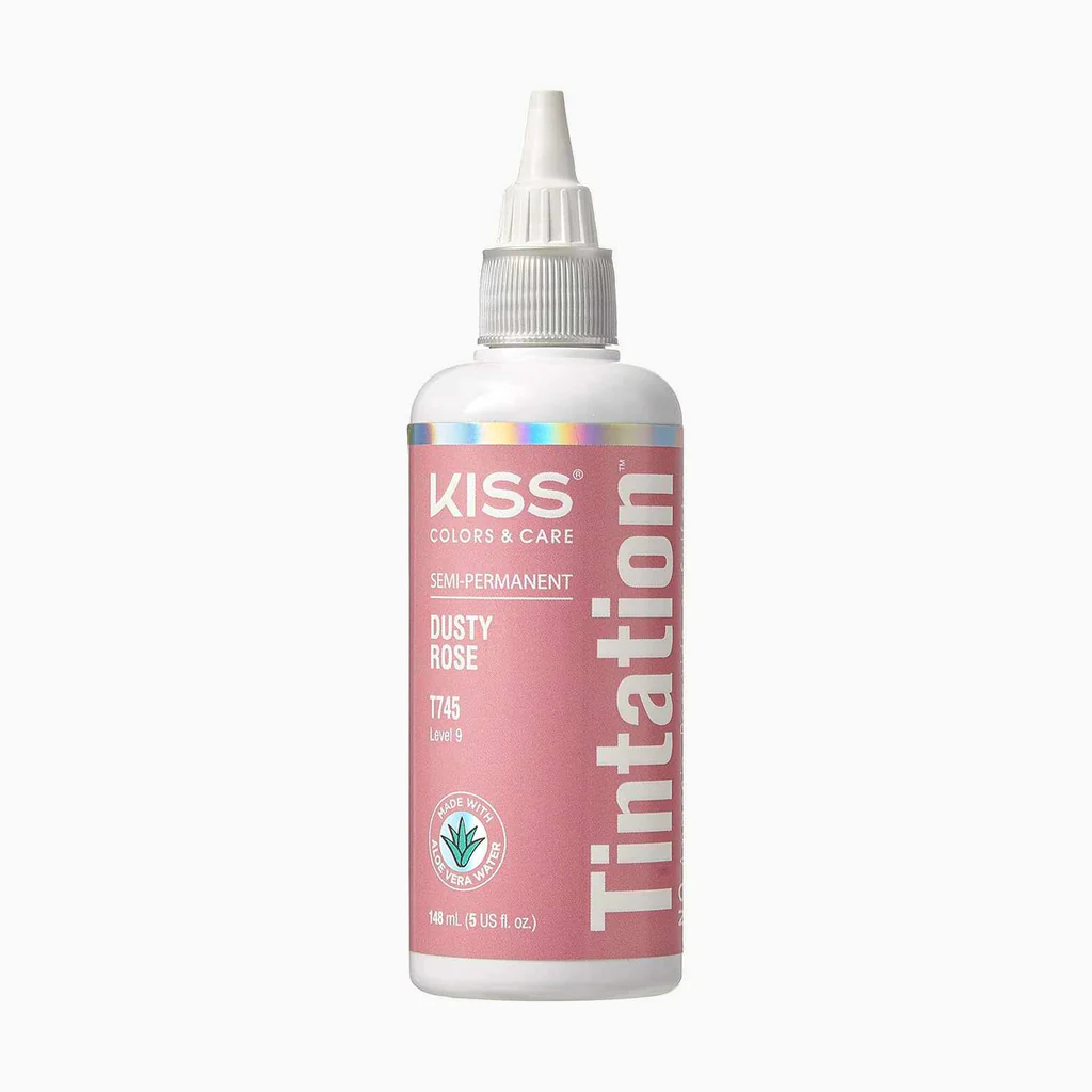 Kiss Tintation Semi-Permanent Hair Color in Dusty Rose